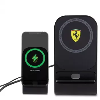 Ferrari Base de carga inalámbrica MagSafe 15W colección 2023 - Negra