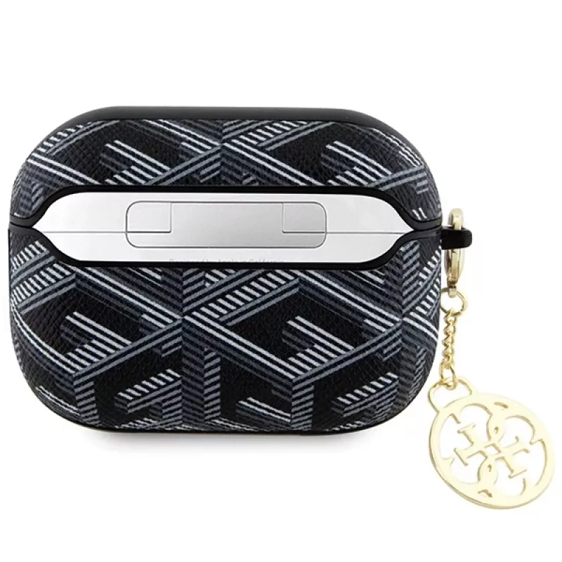 Guess GUAP2PGCE4CK Funda para AirPods Pro 2 (2022/2023) negra GCube Charm