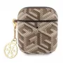Guess GUA2PGCE4CW Funda para AirPods 1/2 marrón GCube Charm