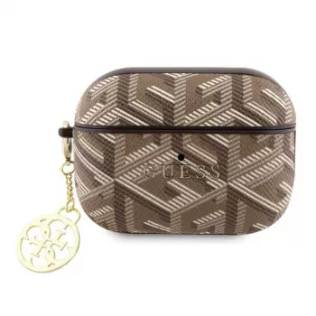 Guess GUAP2PGCE4CW Funda para AirPods Pro 2 (2022/2023) marrón GCube Charm