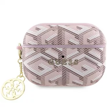 Guess GUAP2PGCE4CP Funda para AirPods Pro 2 (2022/2023) rosa GCube Charm