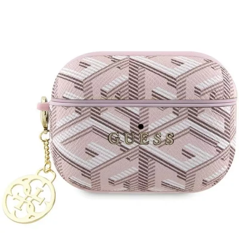 Guess GUAP2PGCE4CP Funda para AirPods Pro 2 (2022/2023) rosa GCube Charm