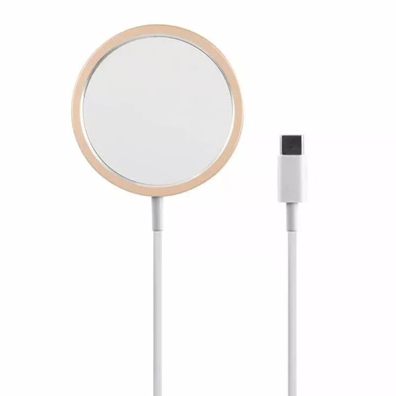 Guess GUCBMSLRD Base de carga inalámbrica MagSafe 15W - Oro