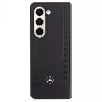 Mercedes-Benz MEHCZFD5ARMBK Funda rígida de piel Urban para Samsung Galaxy Z Fold5 - Negra