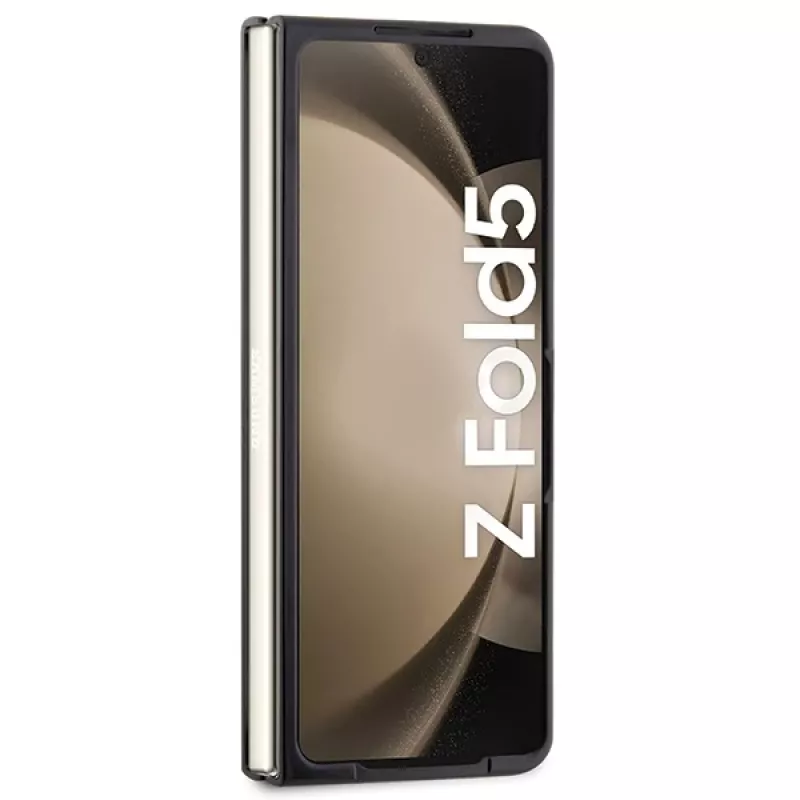 Mercedes-Benz MEHCZFD5ARMBK Funda rígida de piel Urban para Samsung Galaxy Z Fold5 - Negra