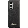 Guess Funda rígida Glitter Script F946 para Samsung Galaxy Z Fold5, negra