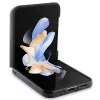 BMW M Collection Tapa trasera de piel y carbono para Samsung Galaxy Z Flip5 - Negra