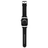 Karl Lagerfeld Correa de goma 3D con cabezas de Karl & Choupette NFT para Apple Watch 38/40/41mm negra