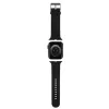 Karl Lagerfeld Correa de goma 3D con cabeza de Choupette para Apple Watch 42/44/45/49mm negra