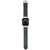 Hello Kitty HKAWMPGKHK Correa para Apple Watch 38/40/41mm negra de silicona