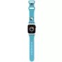 Hello Kitty HKAWMSCHBLB Correa de silicona para Apple Watch 38/40/41mm Azul con Kitty Head