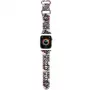 Hello Kitty HKAWMSDGPTE Correa para Apple Watch 38/40/41mm Beige Silicona Graffiti Tags