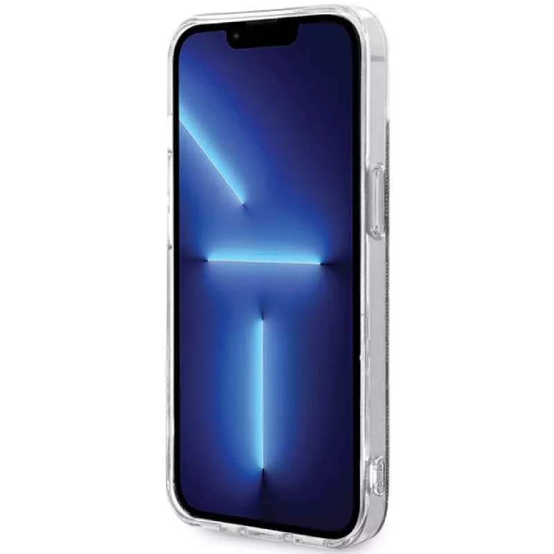 Guess GUHMP15MH4STK Funda rígida para iPhone 15 Plus/14 Plus 6,7 pulgadas Negra MagSafe 4G