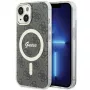 Guess GUHMP15MH4STW Funda rígida IML MagSafe para iPhone 15 Plus / 14 Plus 6,7 pulgadas Marrón