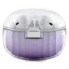 Guess Glitter Gradient Auriculares True Wireless Bluetooth con estuche de carga (Lila)