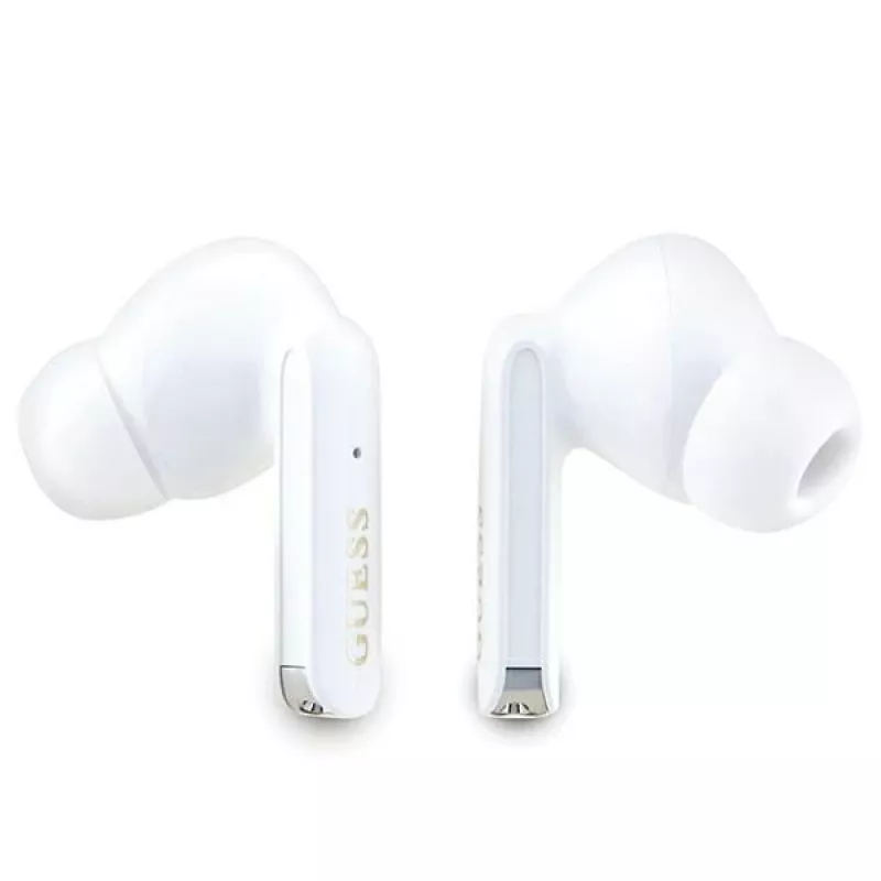 Guess Glitter Gradient Auriculares True Wireless Bluetooth con estuche de carga (Lila)