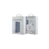 Guess Batería externa inalámbrica 5000mAh Azul 4G Piel Metal Logo MagSafe 15W