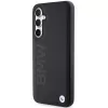 BMW S23 FE S711 funda de piel estampada en caliente negra para Samsung Galaxy S23 FE