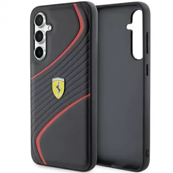 Ferrari FEHCS23FEPTWK S23 FE S711 Funda rígida Twist Metal Logo Negra