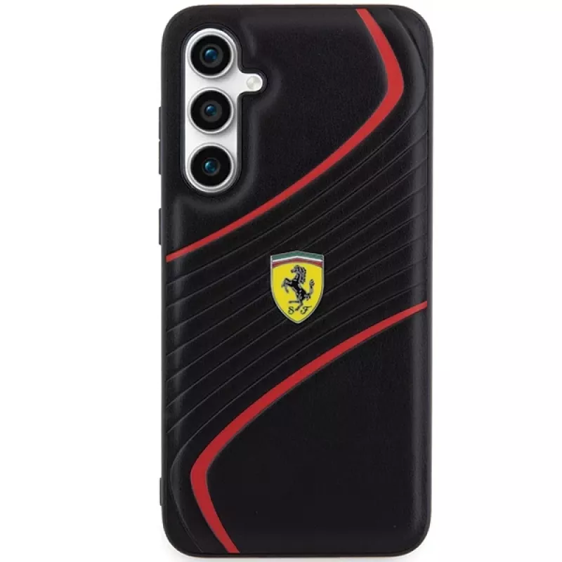 Ferrari FEHCS23FEPTWK S23 FE S711 Funda rígida Twist Metal Logo Negra