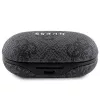 Guess 4G Metal Logo auriculares Bluetooth TWS ENC con estuche de carga (negro)