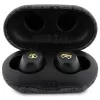 Guess 4G Metal Logo auriculares Bluetooth TWS ENC con estuche de carga (negro)