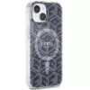 Guess GUHMP15SHGCUSTGK funda rígida IML GCube MagSafe para iPhone 15 / 14 / 13 6,1