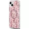 Guess GUHMP15SHGCUSTGP funda rígida GCube IML MagSafe para iPhone 15/14/13 6,1
