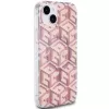 Guess GUHMP15SHGCUSTGP funda rígida GCube IML MagSafe para iPhone 15/14/13 6,1