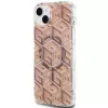 Guess GUHMP15SHGCUSTGW funda rígida IML GCube MagSafe para iPhone 15 / 14 / 13 6,1