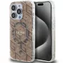Guess GUHMP15XHGCUSTGW funda rígida IML GCube MagSafe para iPhone 15 Pro Max 6,7