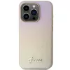 Guess GUHCP14LPSAIRSD funda rígida dorada Saffiano Iridescent Script para iPhone 14 Pro 6,1