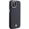 BMW BMHMP14S23PUFWK funda MagSafe Signature Wrapped Metal negra para iPhone 14 / 15 / 13 6,1 inch