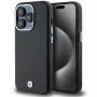 BMW funda MagSafe Signature Wrapped Metal negra para iPhone 14 Pro Max 6,7