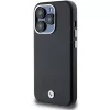 BMW funda MagSafe Signature Wrapped Metal negra para iPhone 14 Pro Max 6,7