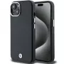BMW funda MagSafe Signature Wrapped Metal M Collection negra para iPhone 15 Plus / 14 Plus
