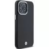 BMW funda MagSafe Signature Wrapped Metal negra para iPhone 15 Pro Max 6,7
