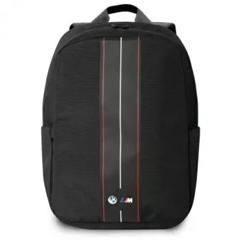 BMW BMBP15COMPVSKR 16 mochila negro nailon raya roja