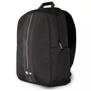 BMW BMBP15COMPVSKR 16 mochila negro nailon raya roja
