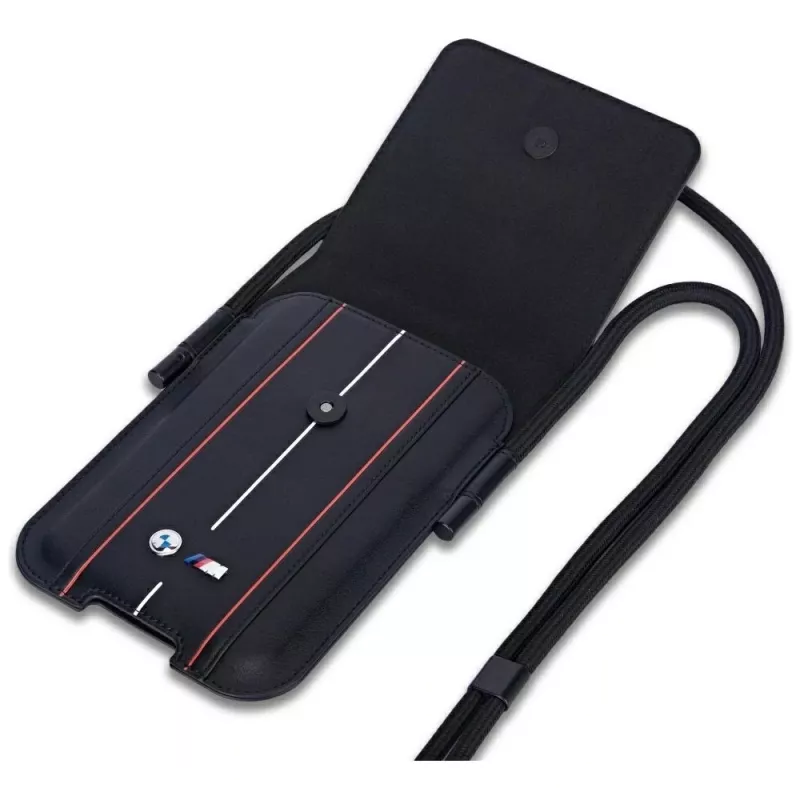 Funda para móvil BMW Red Stripes negra