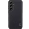 Funda rígida Mercedes-Benz MEHCS24M23RBCSK S24+ S926 negra de piel Curved Stitches para Samsung Galaxy S24+