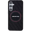 Funda rígida AMG AMHMS24M23SMRK de silicona Carbon Pattern MagSafe para Samsung Galaxy S24+ (SM-S926) - negra