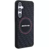 Funda rígida AMG AMHMS24M23SMRK de silicona Carbon Pattern MagSafe para Samsung Galaxy S24+ (SM-S926) - negra