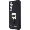 Funda rígida Karl Lagerfeld KLHCS24M3DRKINK 3D Rubber Ikonik para Samsung Galaxy S24+ negra