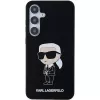 Funda de silicona Karl Lagerfeld Ikonik para Samsung Galaxy S24 - negra