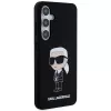 Funda de silicona Karl Lagerfeld Ikonik para Samsung Galaxy S24 - negra