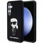 Funda de silicona Karl Lagerfeld KLHCS24MSNIKBCK Ikonik para Samsung Galaxy S24+ (SM-S926) - negra