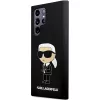 Funda de silicona Karl Lagerfeld Ikonik para Samsung Galaxy S24 Ultra - negra