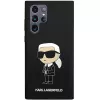Funda de silicona Karl Lagerfeld Ikonik para Samsung Galaxy S24 Ultra - negra