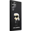 Funda de silicona Karl Lagerfeld Ikonik para Samsung Galaxy S24 Ultra - negra